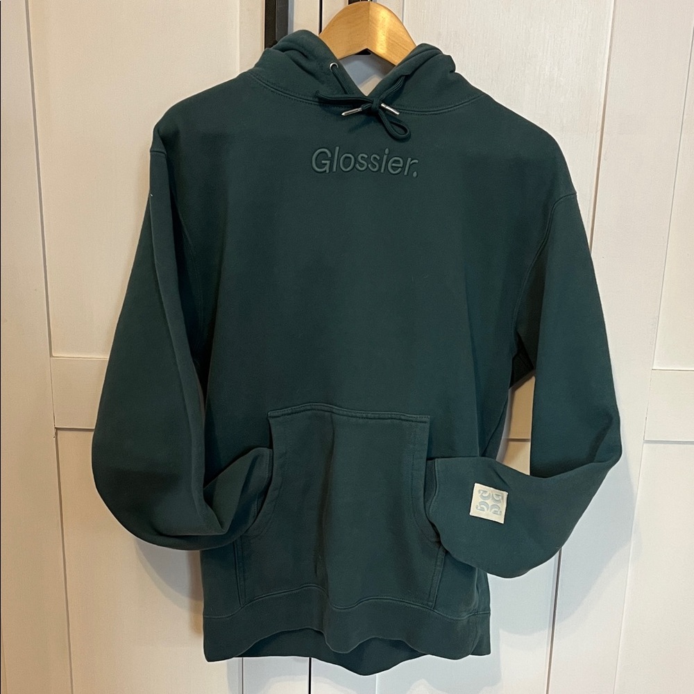 Glossier Forest Green Hoodie